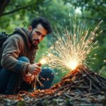 Cómo hacer fuego con ferrocerio aunque haga viento