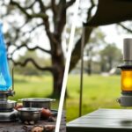 Hornillo de gas vs alcohol: pros y contras para emergencia