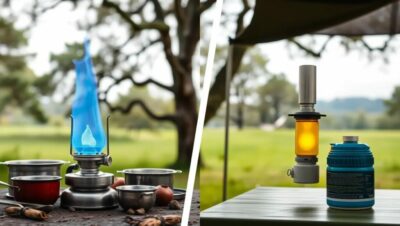 hornillo de gas vs alcohol pros y contras para emergencia tiendas supervivencia apocalipsis equipamiento