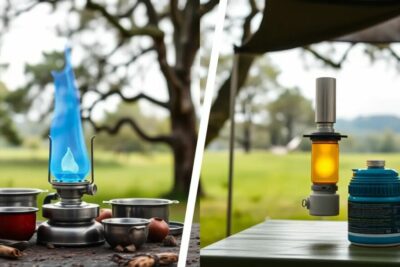 hornillo de gas vs alcohol pros y contras para emergencia tiendas supervivencia apocalipsis equipamiento